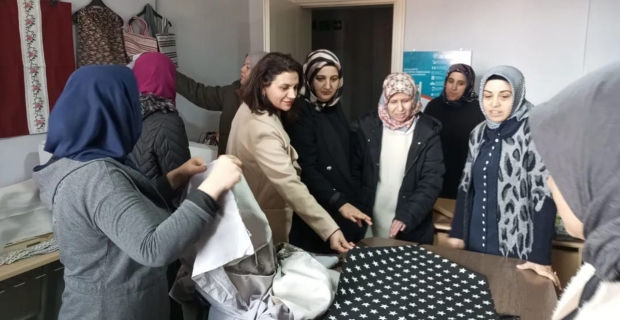AK Parti Kadın Kolları İlçe Koordinatörü Fatma İlkcan Aksu’dan Kargı ziyareti