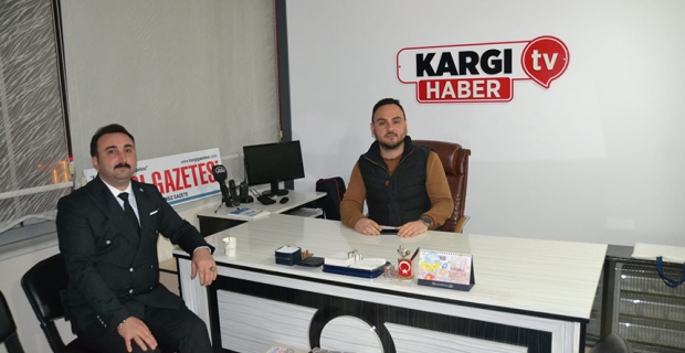 İYİ Parti İl Başkan Yardımcısı Yılmazer’den Kargı Gazetesi’ne ziyaret