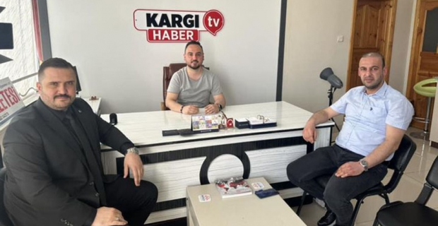 Başhekim ve Hastane Müdüründen gazetemize ziyaret