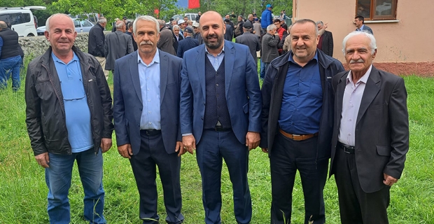 İlçe Başkanı Adem Bülbül, Pelitcik Köyü’ndeki yağmur duasına katıldı