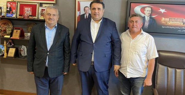 Kargılı muhtarlardan Milletvekili Kaya’ya ziyaret
