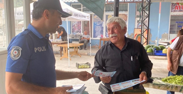Kargı’da polis sahte para ve dolandırıcılığa karşı vatandaşları uyardı!