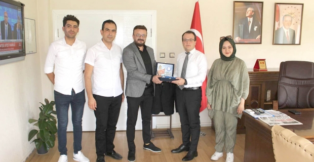 Kaymakam Aksoy’a hayırlı olsun dileklerini ilettiler
