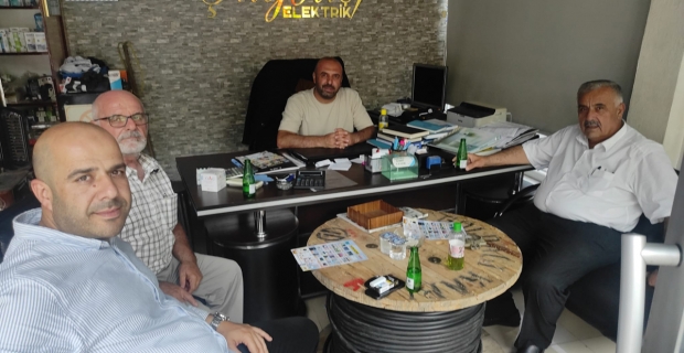 ÇESOB Başkanı Gür ve yönetiminden Adem Bülbül’e ziyaret