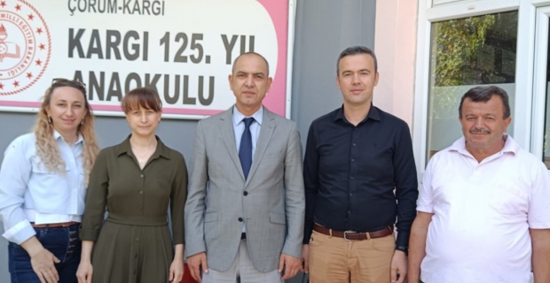 İlçe Milli Eğitim Müdürü Uluçay'dan Kargı 125. Yıl Anaokulu’na ziyaret