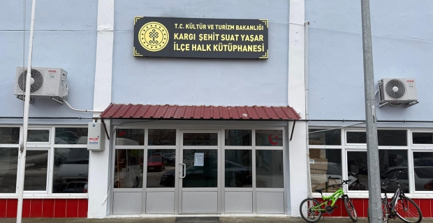 Kargı Şehit Suat Yaşar İlçe Halk Kütüphanesi yenilendi ve hizmete açıldı