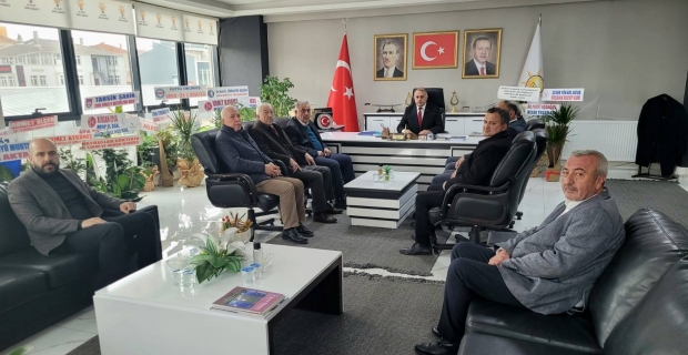 ÇESOB’tan AK Parti İl Başkanı Yakup Alar’a hayırlı olsun ziyareti