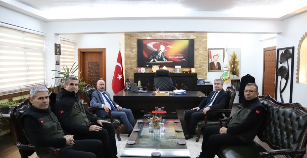 Vali Ali Çalgan’dan Amasya Orman Bölge Müdürlüğüne ziyaret