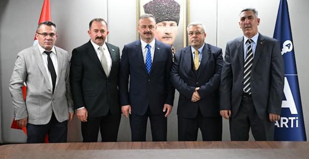 A Parti Kargı İlçe Teşkilatı'ndan Genel Başkan Ağıralioğlu'na ziyaret