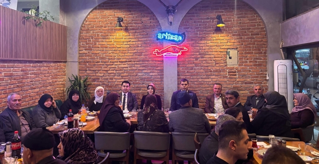 Şehit aileleri ve gaziler için iftar düzenlendi