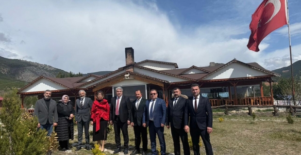 Anahtar Parti heyetinden Kargı’ya bayram ziyareti