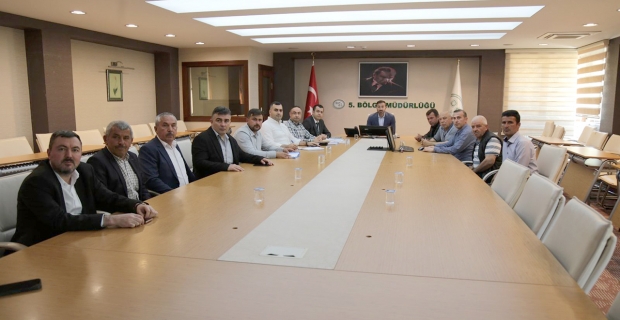 Aksu Göleti Projesinin durumu masaya yatırıldı