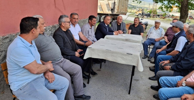 CHP Heyeti afet bölgesinde