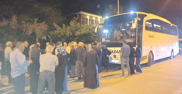 Kargı'da Hacı Adayları Dualarla Kutsal Yola Çıktı