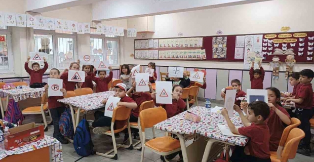 Kargı'da Minik öğrencilere trafik eğitimi verildi