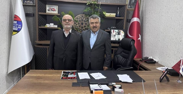 Orhan Camcı’dan, Ankara Oto Galericiler Odası Başkanı Abdullah Karaköse’ye ziyaret