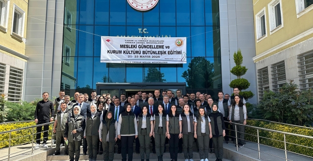 Orman personeline, ‘Mesleki Güncelleme ve Kurum Kültürü Bütünleşik Eğitimi’