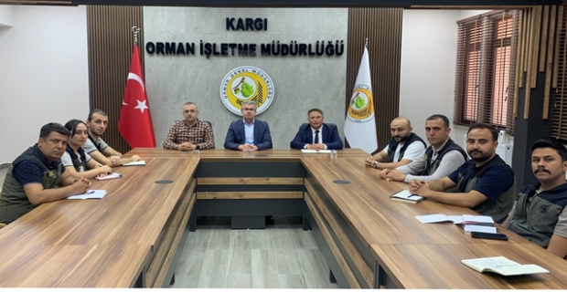 Amasya Orman Bölge Müdürü Ferdi Özer’den Kargı ziyareti