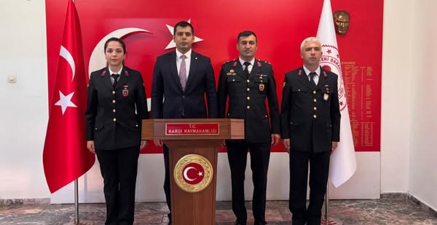 Kargı'da Jandarma Teşkilatının 186. Kuruluş yıldönümünde anlamlı ziyaret