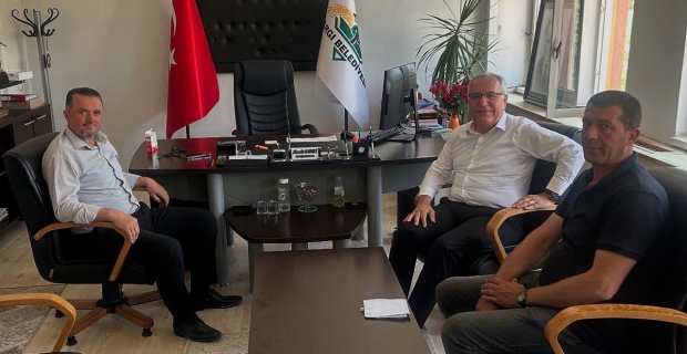 Mehmet Şen’den Başkan Dereli’ye nezaket ziyareti