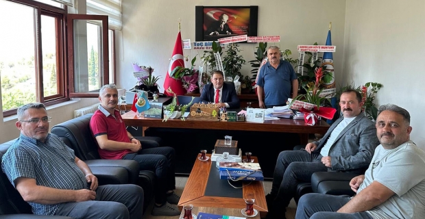 Anahtar Parti’den Orman Müdürlüğü’ne kutlama ziyareti