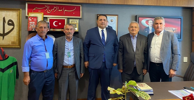 Kargılı muhtarlardan Oğuzhan Kaya’ya teşekkür ziyareti