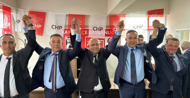 CHP Kargı İlçe Başkanlığına Hakan Çelik seçildi
