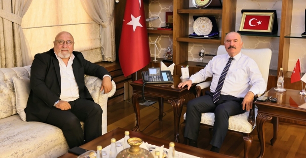 Hacı Odabaş’tan Vali Ali Çalgan’a nezaket ziyareti