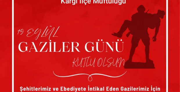 Kargı’da Gaziler Günü’nde Kur’an-ı Kerim ve Dua programı