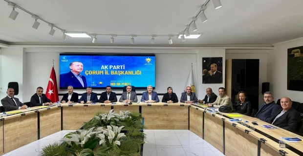 AK Parti Kargı İlçe Başkanı Gülhan Demiral, ilçe başkanları toplantısına katıldı
