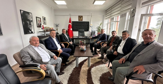 CHP Çorum Milletvekili Tahtasız’dan Kargı Belediye Başkanı Dereli'ye ziyaret