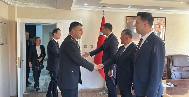 Kargı Kaymakamı Akman, Cumhuriyet Bayramı tebriklerini kabul etti