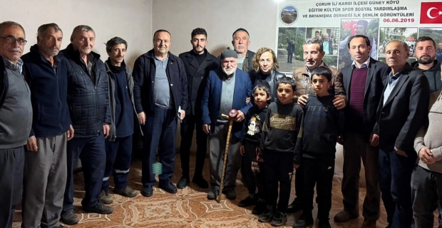 AK Parti Kargı İlçe Başkanı Gülhan Demiral, Güney Köyü'nde vatandaşlarla buluştu