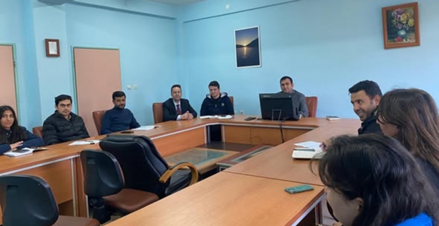 Kargı'da Müdür Yardımcıları ile toplantı yapıldı