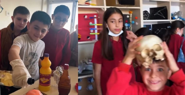 Kargı’da öğrenciler Fen Laboratuvarında bilimle buluştu