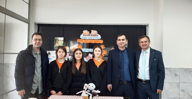 Kargı’da öğrenciler Lösev için üretti, Müdürler destek oldu