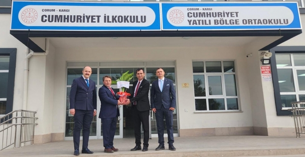 Kargı’da Orman İşletme Müdüründen Öğretmenler Günü ziyareti