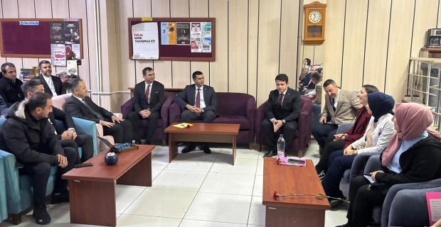 Kaymakam Akman, öğretmenlerle buluştu