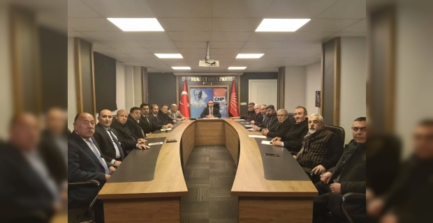 CHP Çorum’da İlçe Başkanları Toplantısı düzenledi
