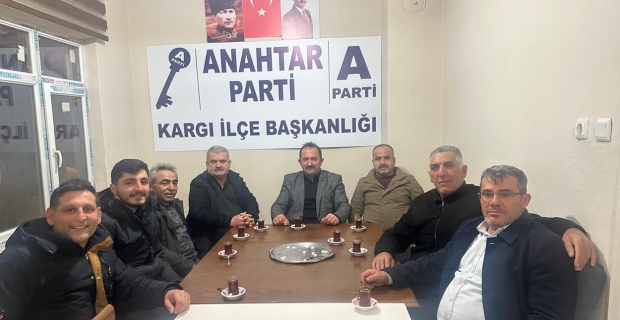 Anahtar Parti Kargı İlçe Başkanlığı'ndan yönetim kurulu toplantısı
