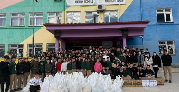 Kargı'da öğrencilerin hedefi 16’ydı, 57 koliye ulaştılar