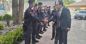 Protokolden emniyet ve jandarma ziyareti