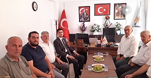 Kaymakam Soydaş'tan AK Parti ve MHP'ye iade-i ziyaret
