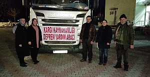 Deprem bölgesine yardımlar aralıksız devam ediyor