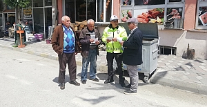 Kargı’da vatandaşlara trafik kuralları...