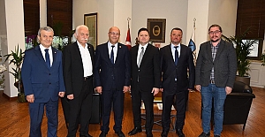 Başkan Hamit Dereli, Kadıköy Belediye Başkanı Mesut Kösedağı’yı ziyaret etti