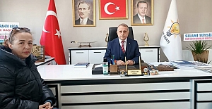 AK Parti İlçe Başkanı Demiral, İl Başkanı Alar ile çalışmaları değerlendirdi