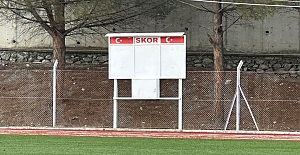 Kargı’ya yakışmayan skorbord!!