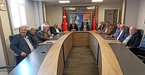 CHP İlçe Başkanları bir araya geldi: Kemal Dümenci de katıldı