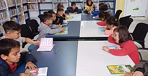 Kütüphane Haftası’nda miniklerden anlamlı etkinlik